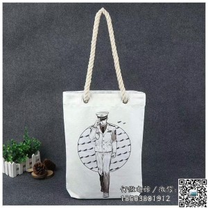 创意粗绳帆布袋个性帆布袋